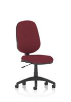 Eclipse Plus I Lever Task Operator Chair Bespoke Colour Back And Seat Ginseng Chilli
