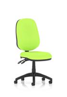 Eclipse Plus II Lever Task Operator Chair Bespoke Colour Back And Seat Myrrh Green