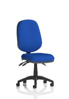 Eclipse Plus III Lever Task Operator Chair Bespoke Colour Back And Seat Stevia Blue