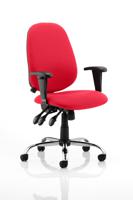 Lisbon Task Operator Chair Bespoke Colour Bergamot Cherry