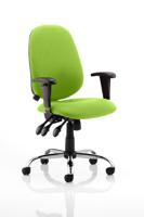 Lisbon Task Operator Chair Bespoke Colour Myrrh Green