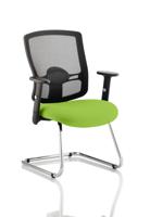 Portland Cantilever Bespoke Colour Seat Myrrh Green