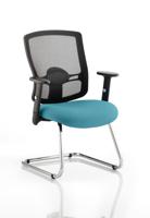 Portland Cantilever Bespoke Colour Seat Maringa Teal