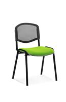 ISO Black Frame Mesh Back Bespoke Colour Myrrh Green (MOQ of 4 - Priced Individually)