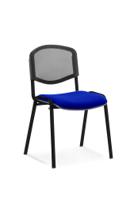 ISO Black Frame Mesh Back Bespoke Colour Stevia Blue (MOQ of 4 - Priced Individually)