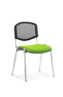 ISO Chrome Frame Mesh Back Bespoke Colour Myrrh Green (MOQ of 4 - Priced Individually)