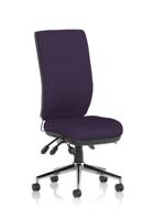 Chiro High Back Bespoke Colour Back And Seat Tansy Purple