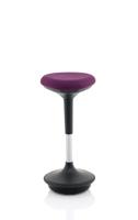 Sitall Deluxe Visitor Stool Bespoke Seat Tansy Purple KCUP1555