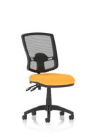 Eclipse Plus II Lever Task Operator Chair Deluxe Mesh Back Bespoke Colour Seat Senna Yellow