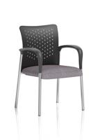 Academy Visitor With Arms Nylon Back Bespoke Colour Seat Rivet Fuse
