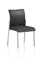 Academy Visitor Without Arms Nylon Back Bespoke Colour Seat Quest Mussel