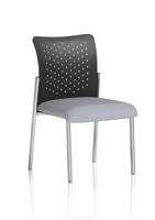 Academy Visitor Without Arms Nylon Back Bespoke Colour Seat Quest Shell