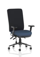 Chiro High Back With Height Adjustable Arms Bespoke Colour Seat Quest Whelk