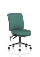 Chiro Medium Back Bespoke Colour Back And Seat Quest Kelp