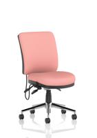 Chiro Medium Back Bespoke Colour Back And Seat Quest Shrimp