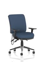 Chiro Medium Back With Height Adjustable And Folding Arms Bespoke Colour Back and Seat Quest Whelk