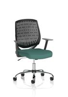 Dura With Arms Black Back Bespoke Colour Seat Quest Kelp