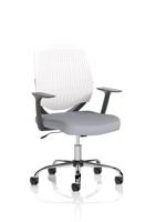 Dura With Arms White Back Bespoke Colour Seat Quest Shell