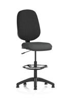 Eclipse Plus I Lever Task Operator Chair With High Rise Draughtsman Kit Bespoke Colour Seat Quest Mussel