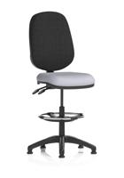 Eclipse Plus II Lever Task Operator Chair With High Rise Draughtsman Kit Bespoke Colour Seat Quest Shell