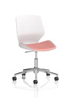 Florence 5 Star Task Operator Chair Bespoke Colour Quest Shrimp