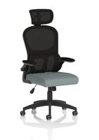 Iris Task Operator Black Mesh Back Bespoke Colour Seat Rivet Tensile