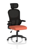 Iris Task Operator Black Mesh Back Bespoke Colour Seat Quest Crab
