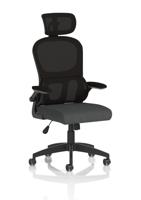 Iris Task Operator Black Mesh Back Bespoke Colour Seat Quest Mussel