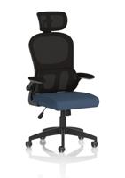 Iris Task Operator Black Mesh Back Bespoke Colour Seat Quest Whelk