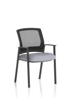 Metro Visitor Chair Mesh Back Bespoke Colour Seat Quest Shell
