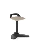 Spry Stool Black Frame Bespoke Colour Seat Quest Salt
