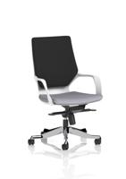 Xenon Executive White Shell Medium Back Bespoke Colour Seat Quest Shell