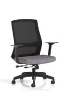 Ventra Mesh Back Task Operator Chair With Height Adjustable Arms Bespoke Colour Seat Rivet Fuse