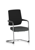 Vero Airmesh Back Cantilever Chair Bespoke Colour Seat Quest Mussel