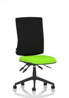 Orlena High Back Task Operator Chair Bespoke Colour Seat Myrrh Green