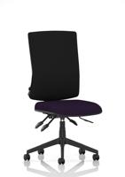 Orlena High Back Task Operator Chair Bespoke Colour Seat Tansy Purple