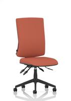 Orlena High Back Task Operator Chair Bespoke Colour Back And Seat Quest Crab