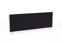 Impulse/Evolve Plus Bench Screen 1200 White Frame Black Fabric