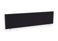Impulse/Evolve Plus Bench Screen 1600 White Frame Black Fabric