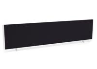 Impulse/Evolve Plus Bench Screen 1800 White Frame Black Fabric