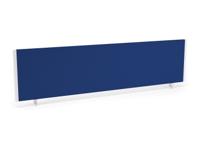 Impulse/Evolve Plus Bench Screen 1600 White Frame Blue Fabric