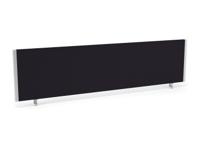 Impulse/Evolve Plus Bench Screen 1600 Silver Frame Black Fabric