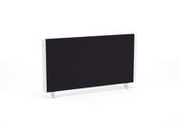Impulse/Evolve Plus Bench Screen 800 White Frame Black Fabric