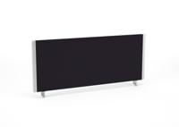 Impulse/Evolve Plus Bench Screen 1000 Silver Frame Black Fabric
