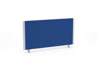 Impulse/Evolve Plus Bench Screen 800 Silver Frame Bespoke Stevia Blue Fabric
