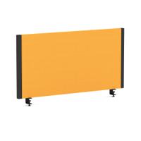 Impulse/Evolve Plus Bench Screen 800 Black Frame Bespoke Senna Yellow Fabric