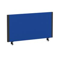 Impulse/Evolve Plus Bench Screen 800 Black Frame Bespoke Stevia Blue Fabric