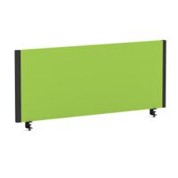 Impulse/Evolve Plus Bench Screen 1000 Black Frame Bespoke Myrrh Green Fabric