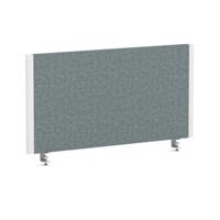 Impulse/Evolve Plus Bench Screen 800 White Frame Bespoke Rivet Tensile Fabric