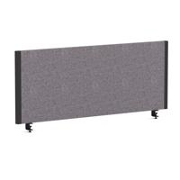 Impulse/Evolve Plus Bench Screen 1000 Black Frame Bespoke Rivet Fuse Fabric